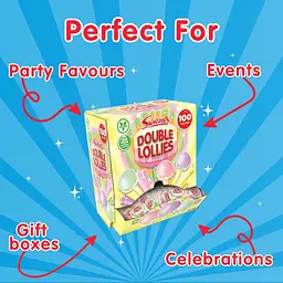 Льодяник на паличці Swizzels Double Lollies 1шт - мініатюра 9