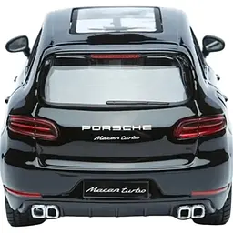Автомодель Bburago Porsche Macan 1:24 Black (18-21077) [119088] - мініатюра 6
