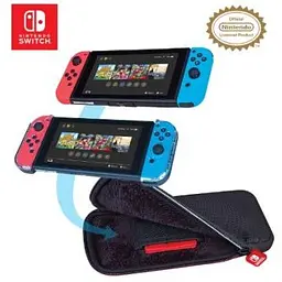 Чохол RDS Industries Deluxe Travel Case Slim Black (Nintendo Switch, Switch Lite, Switch OLED model) - мініатюра 4