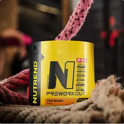 Передтренік Nutrend N1 Pro Sour Mango 300 г - мініатюра 2