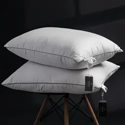 Подушка MirSon Silver Cloud  №208 Гусиний пух середня 70х70 см (2200009348945) - мініатюра 3