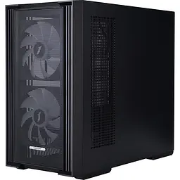 Корпус 1stPlayer AU6-BK-2FA7-14-2FA7R-1FA7 Black - мініатюра 4