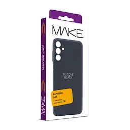 Чохол Make Samsung A26 Silicone Black - мініатюра 4