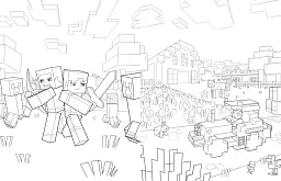 MINECRAFT. Офіційна розмальовка пригод - мініатюра 2