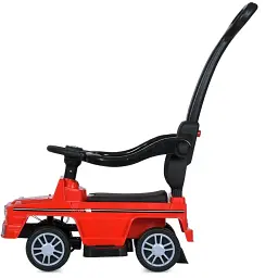 Дитяча каталка-толокар Bambi Racer M 5043L-3 з батьківською ручкою червоний - мініатюра 6