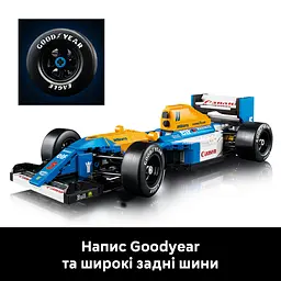 Конструктор LEGO Icons Williams Racing FW14B і Найджел Менселл 799 деталей (10353) - мініатюра 9