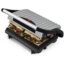 Електрогриль Esperanza EKG005 Pizzaiola Black/Silver 750W - мініатюра 2