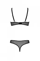 Еротичне боді Passion MARINA BODY, XXL/XXXL, black, з відкритими чашками - мініатюра 4