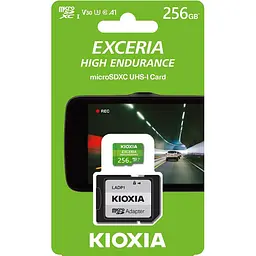 Карта пам'яті Kioxia microSDXC Exceria High Endurance 256GB Class 10 UHS-I U3 V30 (LMHE1G256GG2) [163977] - мініатюра 4