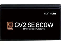 Блок питания Zalman GV2SE 800W (ZM800-GV2SE) - миниатюра 3