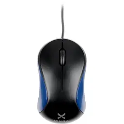 Мишка Vinga MS-882 black - blue - мініатюра 1