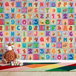 Набір стінових панелей 3D Sticker Wall 700х1400х4 мм Алфавіт 2 шт. SW-00002352 - мініатюра 10