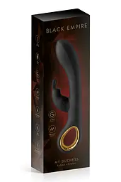 Силіконовий вібратор RABBIT MY DUCHESS BLACK EMPIRE Concorde 90-530801 102066 - мініатюра 3