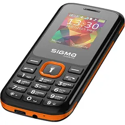 Мобільний телефон Sigma mobile X-style 171 MINI Black/Orange UA-UCRF (4827798813737) [160995] - мініатюра 3