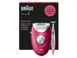 Епілятор Braun Silk-еpil 3 SE 3-202 - мініатюра 3