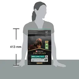 Сухий корм Purina Pro Plan Small&Mini Adult 1+ Sensitive Digestion для дорослих собак дрібних порід з чутливим травленням з ягням 3 кг (12377367) - мініатюра 4
