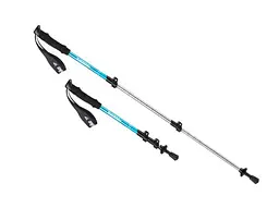 Трекінгова палиця 3-сек. Naturehike Boy 6061 AL NH17D001-Z, 50-100 см, алюміній, блакитна