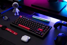 Клавіатура Lemokey X4 84Key Keychron Brown USB-A QMK/VIA Hot-Swap EN/UKR RGB Black (X4-H3-UA) - мініатюра 3
