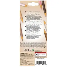 Набір кольорових олівців Crayola Colours of the World 24 шт. (68-4607) - мініатюра 3