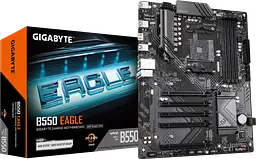 Материнська плата Gigabyte B550 Eagle Socket AM4 (B550 EAGLE) - мініатюра 2