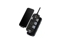 Мультипортовий адаптер BASEUS AcmeJoy 5-in-1 Multifunctional Type-C Dark Gray (WKJZ010113) - мініатюра 2
