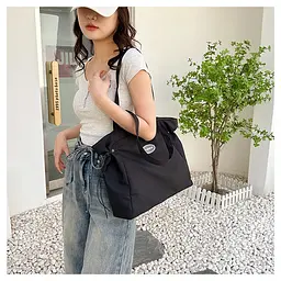 Сумка жіноча Play Italian Bags Чорний 34х11х30 см (id_1260) - мініатюра 2