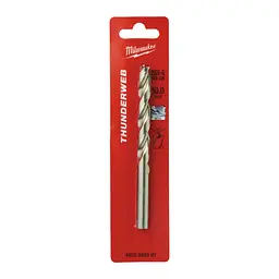 Свердло по металу THUNDERWEB HSS-G MILWAUKEE DIN338, діаметр 10,0x133х87мм