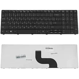 Клавіатура для ноутбука ACER (AS: E1-521, E1-531, E1-571, TM: 5335, 5542, 5735, 5740, 5744, 7740, 8571, 8572) ukr, black