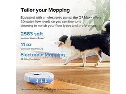 Робот-пилосос з вологим прибиранням RoboRock Vacuum Cleaner Q7 Max+ White - мініатюра 5