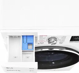 Прально-сушильна машина LG F4V9VG9W, 9кг (5кг), 1400, A, Пар, глибина 56см, Дисплей, Інвертор, Білий (F4V9VG9W) - мініатюра 10