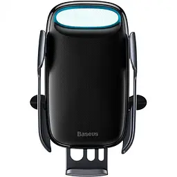 Автомобільний тримач холдер із БЗУ Baseus Wireless Charger Xiaomilky Way Bracket Holder WXHW02-01 Black - мініатюра 2