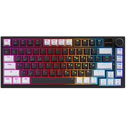 Клавіатура GamePro Asgard Valhalla Pro MK160B-D-Pro Rainy Switch Wireless/Bluetooth/USB UA Black (MK160B-D-Pro)