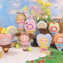 Колекційна м'яка іграшка з кільцем Морозивко Pop Top MJ-000095 Lucky Emma серії "Scoop Ice Cream" - мініатюра 7