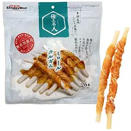 Ласощі для собак DoggyMan Chicken Fillet Dental Gum в'ялена курка жуйка 12 см, 12 см | 0.156кг