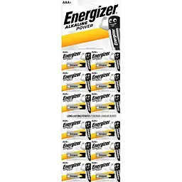 Батарейка Energizer AAA/LR03 BL 12шт(1штх12) відривний (E302283400)