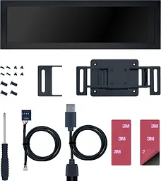 Екран LIAN LI 8.8" Universal Screen Mount, Black - мініатюра 5