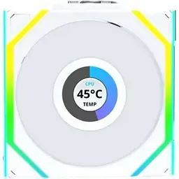 Кулер до корпусу Lian Li Uni Fan SL WIRELESS LCD Reverse, 120-1 (G99.12RSLLCD1W1W.00)