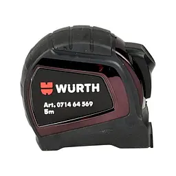 Рулетка карманная Wurth с магнитом 5 м (071464569)