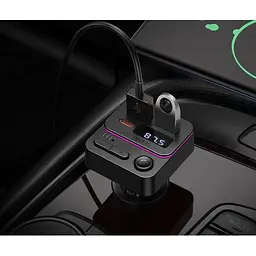 Автомобільний зарядний пристрій BOROFONE BC60 Hero (USB-A/USB-C) 5V/3A/35W чорний - мініатюра 2