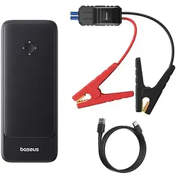 Пусковий пристрій (бустер) для автомобіля Baseus Super Energy Alpha Series 6000 mAh (C00259200121) Cosmic Black - мініатюра 2