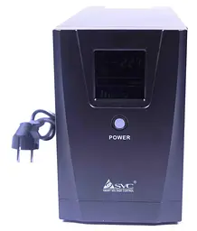 Джерело безперебійного живлення SVC 1250 ВА / 750 Вт / 7.5 А*ч (VP-1250-LCD) - мініатюра 2