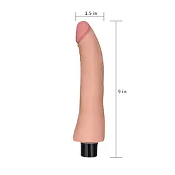 Вібратор Lovetoy Real Softee 24 см тілесний - мініатюра 7