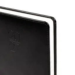 Діловий блокнот Leo Planner твердий А5 датований 2027 Vector 252760 368 аркушів чорний - мініатюра 2