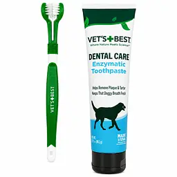 Набір для гігієни ротової порожнини собак Vet's Best Dental Care Kit 103 мл vb10528 - мініатюра 2
