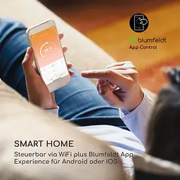 Інфрачервоний обігрівач Blumfeldt Cosmic Beam Smart 24 (10035258) - мініатюра 4