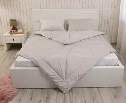 Набір силіконовий Руно Soft Pearl, бежевий: ковдра, 220х200 см + подушка 2 шт., 50х70 см (925.55_Soft Pearl) - мініатюра 9