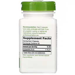 Китайський лимонник Schisandra Fruit Nature's Way 100 капсул - мініатюра 2