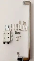 Душова кабіна без піддону Mixxus Premium Bevel SC01-100x80x195-TR хром прозоре скло 6 мм MI6869, Універсальна, прозорий, хром - мініатюра 3
