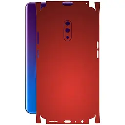 Захисна плівка StatusSKIN для Realme X Корпус Вініл червона, матова