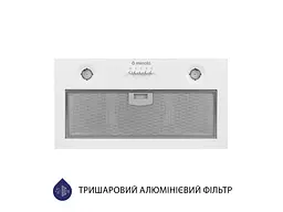 Витяжка Minola HBI 5204 WH 700 LED - мініатюра 2